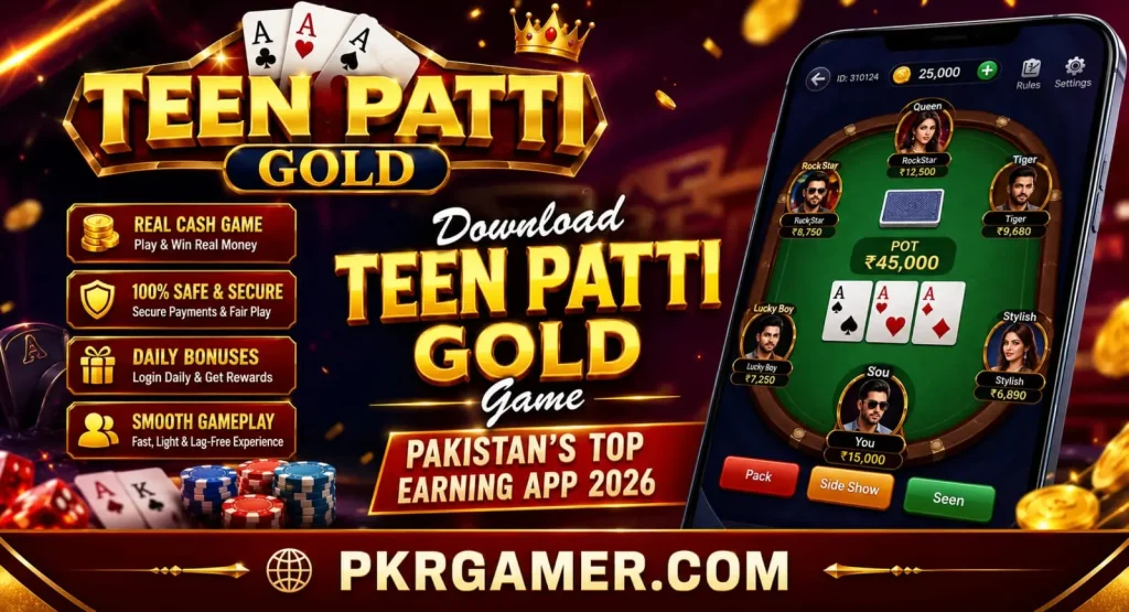 TEEN PATTI GOLD online casino game