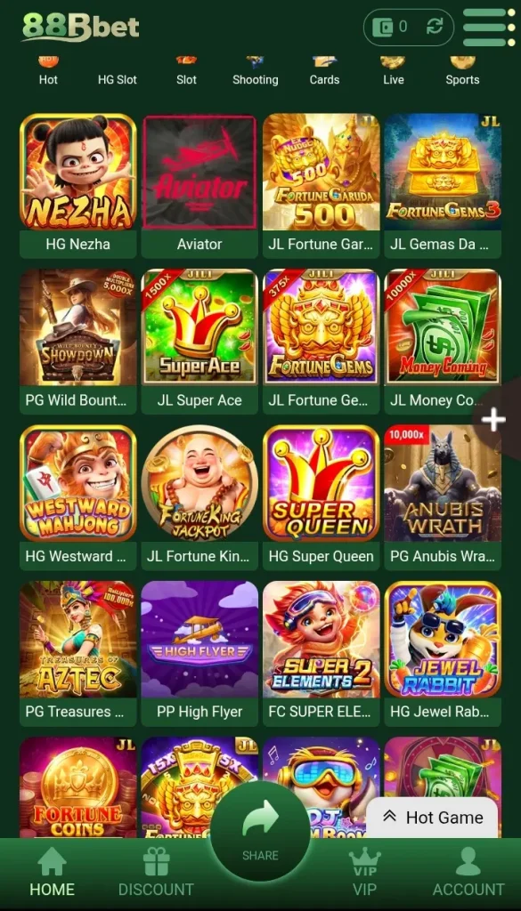 88B Game platform guide and features