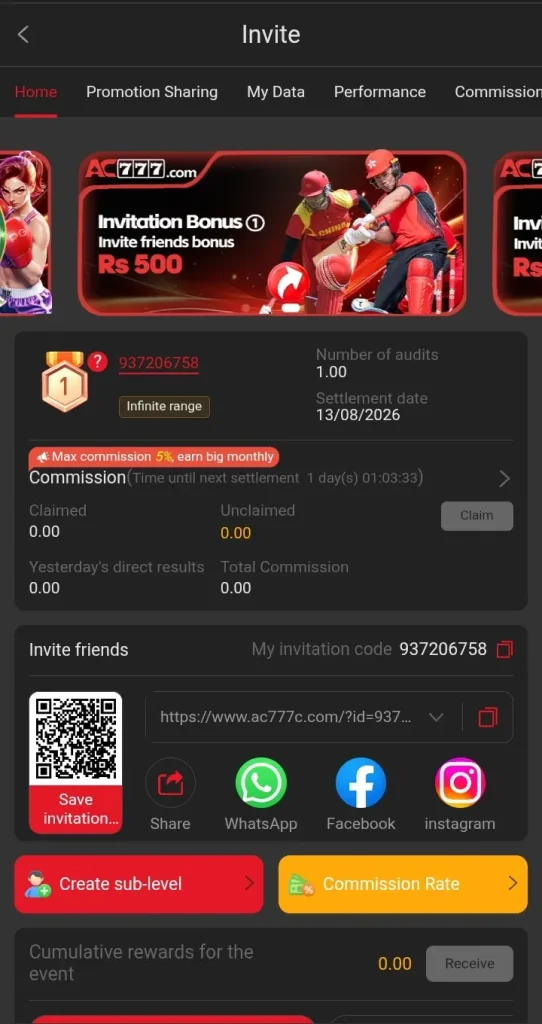 AC777 Game apk app invite