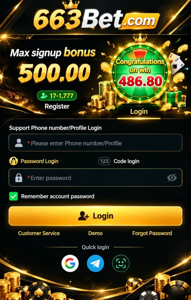 663bet Game login
